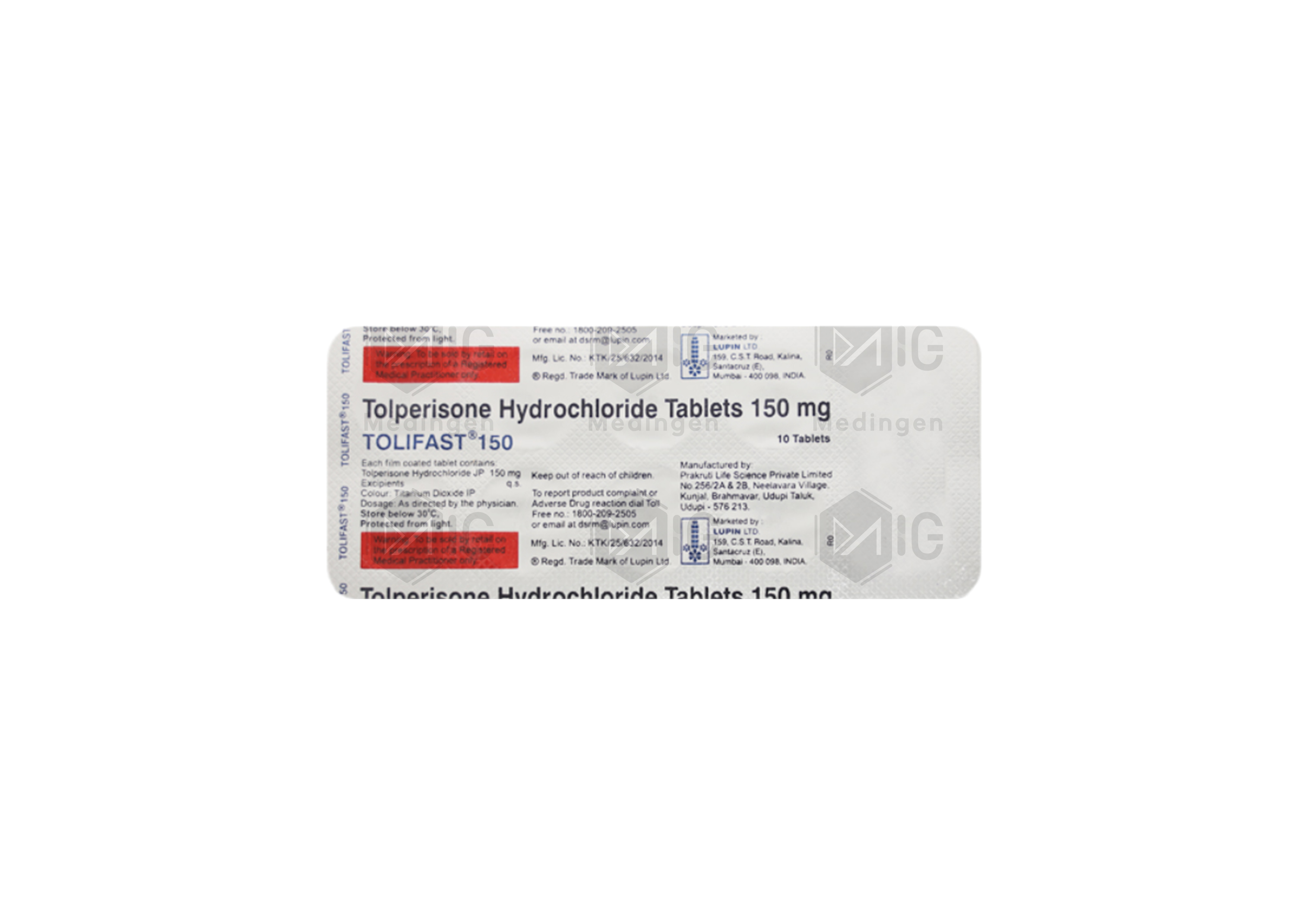 TOLIFAST 150MG